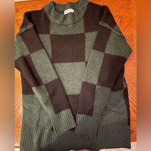 Arizona Checkered Sweater Size XS